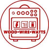 wood, wire, & watts podcast logo image