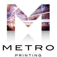 metro printing logo image