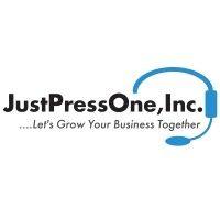 justpressone, inc. logo image