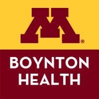 university of minnesota boynton health logo image