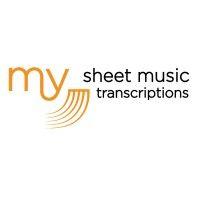 my sheet music transcriptions logo image