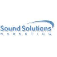 sound solutions marketing logo image