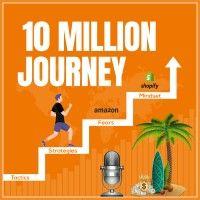 10 million journey podcast logo image