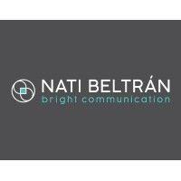 nati beltrán - bright communication logo image