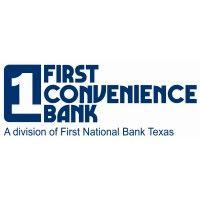 first convenience bank logo image