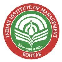 indian institute of management rohtak logo image