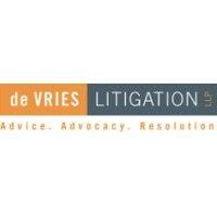 de vries litigation llp logo image