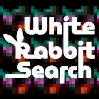 white rabbit search logo image