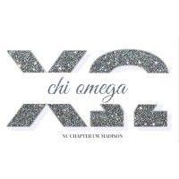 chi omega fraternity, nu chapter logo image