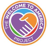 the welcome to america project logo image