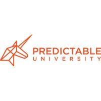 predictable university logo image