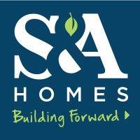 s&a homes logo image