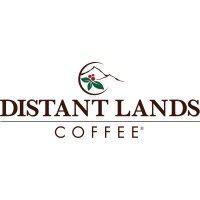 distant lands coffee logo image