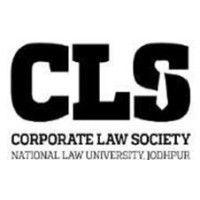 corporate law society, nluj logo image