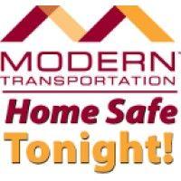 modern transportation services logo image