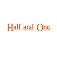 half and one logo image