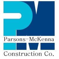 parsons-mckenna construction co. logo image