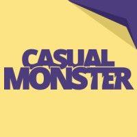 casual monster logo image