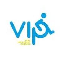 vip very important-parking for very important person logo image