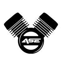 ase custom motorcycles logo image