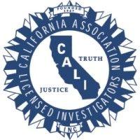 california association of licensed investigators logo image