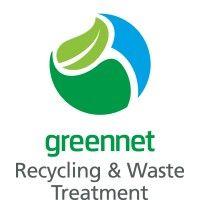 green net recycling and waste treatment logo image