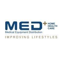 med+ medical equipment distribution logo image