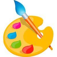 paint by numbers logo image