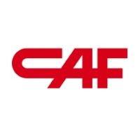 caf (construcciones y auxiliar de ferrocarriles) logo image