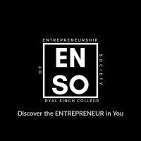 enso - the entrepreneurship society of dyal singh college (m&e) logo image