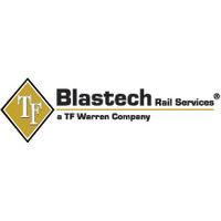 blastech rail services, a tf warren company logo image