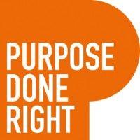 purpose done right logo image