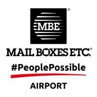 mail boxes etc. airport - courier internacional e impresión digital logo image