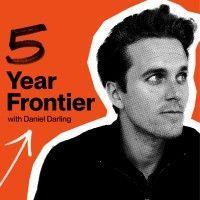 5 year frontier podcast logo image