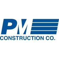 pm construction co. logo image