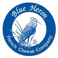 blue heron french cheese company logo image