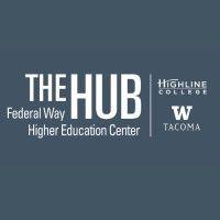 the hub: federal way higher education center logo image