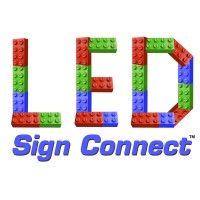 led sign connect logo image