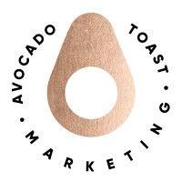 avocado toast marketing logo image