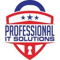 professional it solutions logo image