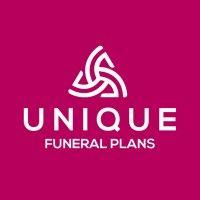 unique funeral plans uk logo image