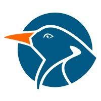 the blu penguin logo image