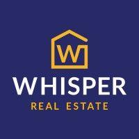 whisper real estate logo image