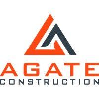 agate construction logo image