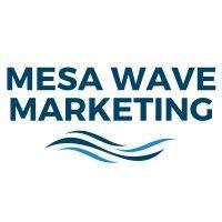 mesa wave marketing logo image