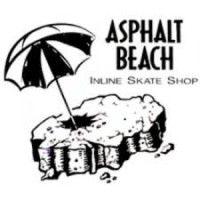 asphalt beach skate shop logo image