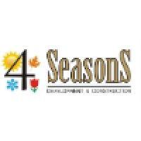 4 seasons construction logo image