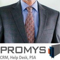 promys crm, help desk, and psa software logo image