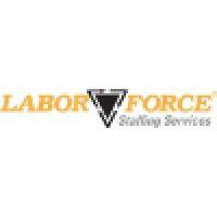 labor force staffing logo image