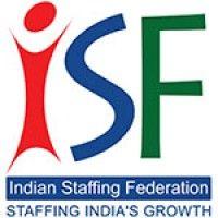 indian staffing federation logo image